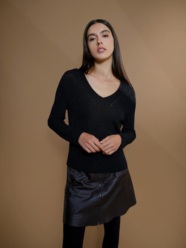 PULL EN VISCOSE AGATHE