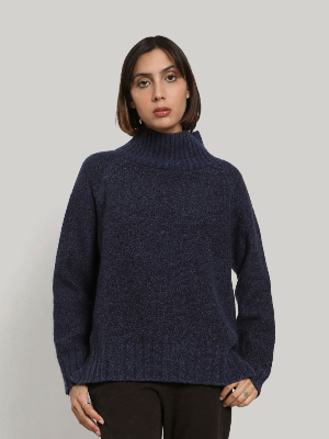 PULL COL CHEMINE EN LAINE OSLO