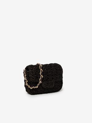 SAC FENICE CARRÉ MARRON FONCE