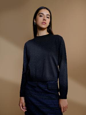 PULL MEGEVE NOIR