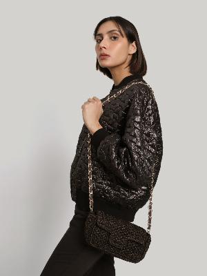 SAC BABY FENICE MARRON FONCE