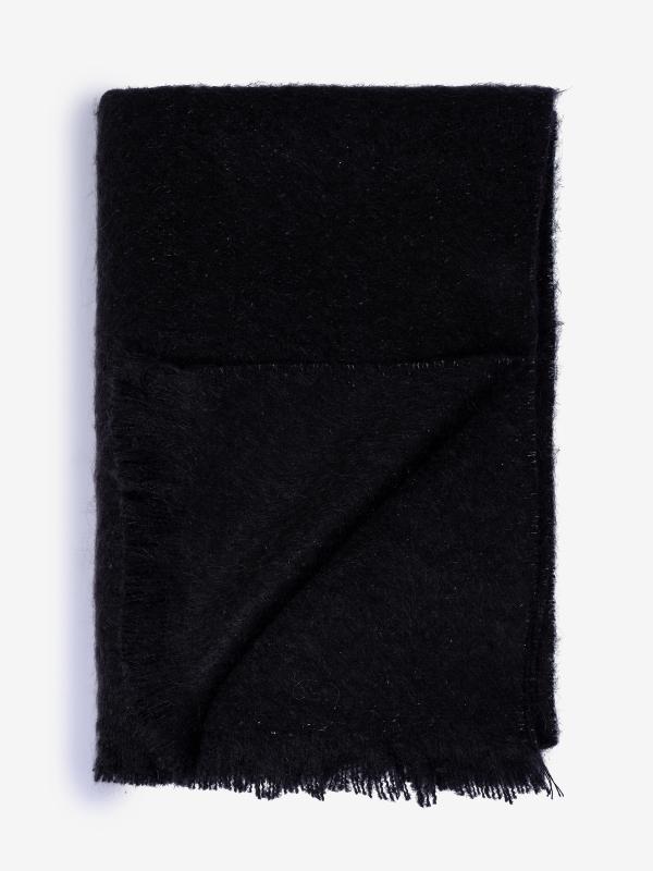 ECHARPE MOHAIR SOLOGNE NOIR